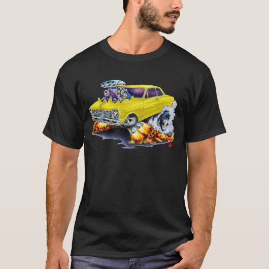 1962-65 Nova Yellow Car T-shirt (Voorkant)