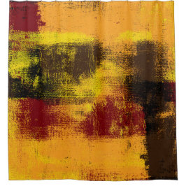 1962 Abstract douchergordijn Douchegordijn