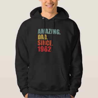 1962 Amazing Dad Since 1962 Hoodie