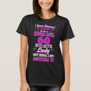 1962 Birthday T-Shirt, 60e verjaardag T-Shirt