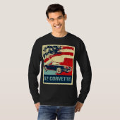 1962 C1 Corvette Pop Art Style T-shirt (Voorkant volledig)
