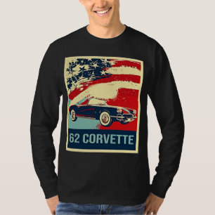 1962 C1 Corvette Pop Art Style T-shirt