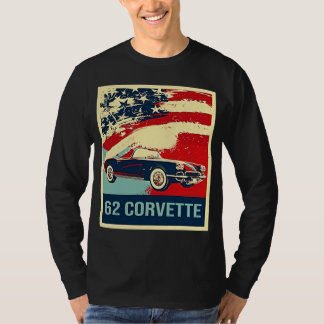 1962 C1 Corvette Pop Art Style T-shirt