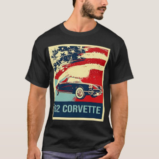 1962 C1 Corvette Pop Art Style T-shirt