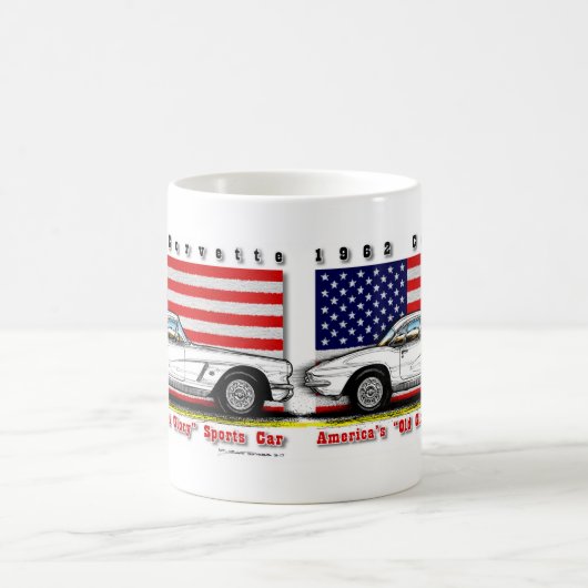 1962 Corvette Coffee-Mok Koffiemok (Center)
