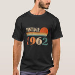 1962 Funny 60-jarige Kinder Mannen Vrouwen 60T T-shirt<br><div class="desc">1962 Funny 60-jarige Kinder Mannen Vrouwen 60-jarige verjaardag</div>