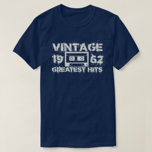 1962 Grootste Hits  Wit T-shirt (Design voorkant)