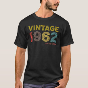  1962 Limited Edition 60th Birthday T-shirt