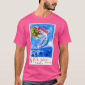 1962 Marc Chagall Nice Soleil Fleurs Frankrijk Rei T-shirt (Voorkant)