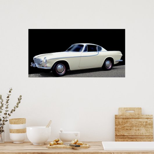 1962 P1800 POSTER (Keuken)