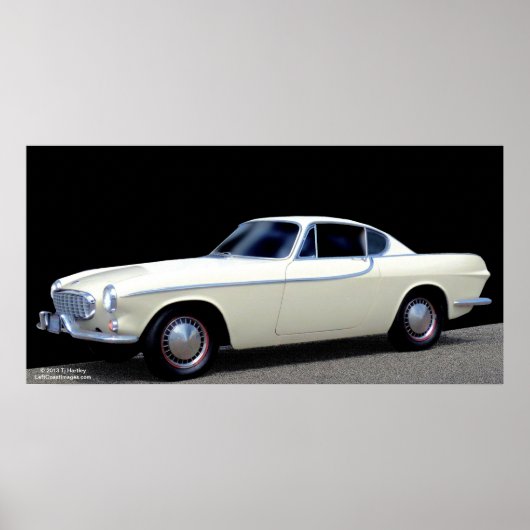 1962 P1800 POSTER (Voorkant)