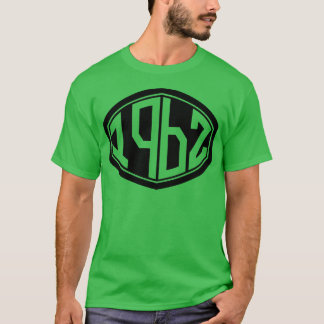 1962 Retro Hipster Verjaardag T-shirt
