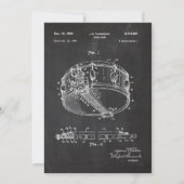 1962 Snare drum - Patent Draw Feestdagenkaart (Voorkant)