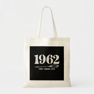 1962 Ze misten één Salem heks Halloween Tote Bag