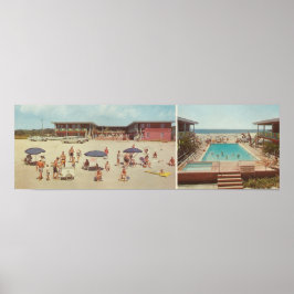 1962 Zee Vista Motel, Myrtle Beach, SC Poster
