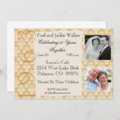  1963 50e Jubileum Foto Uitnodiging (Voorkant / Achterkant)