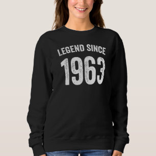 1963 59ste verjaardagsidee voor legende sinds 1 trui