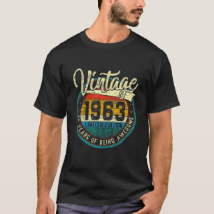  1963 59th Birthday Gift 59 jaar T-shirt