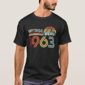  1963 60e verjaardag van de 60e verjaardag van de  t-shirt (Voorkant)