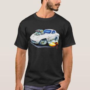 1963-64 Corvette White Car T-shirt