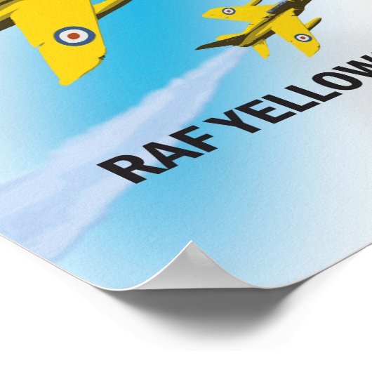 1963-65 RAF Yellowjacks Poster (Hoek)