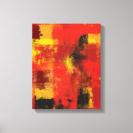 1963 Abstracte canvasafdrukken Canvas Afdruk