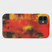 1963 Abstracte iPhone Case (Achterkant (horizontaal))