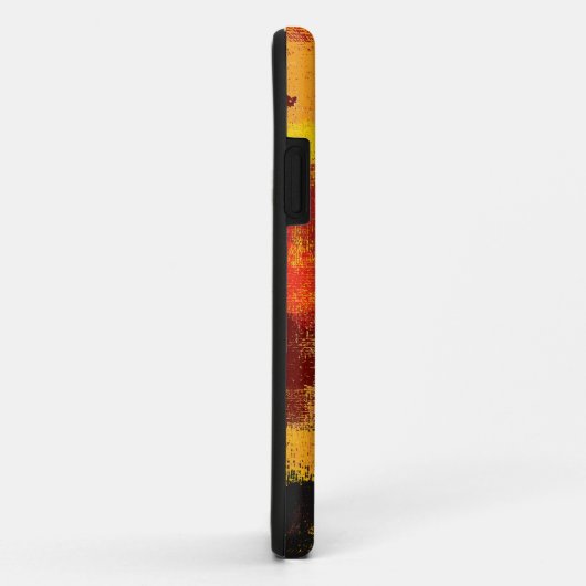 1963 Abstracte iPhone Case (Achterkant/rechts)