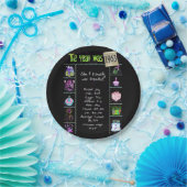 1963 Birthday Trivia Facts Paper Bord (Feest)