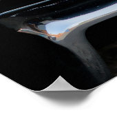 1963 Black Corvette Sting Ray Poster (Hoek)