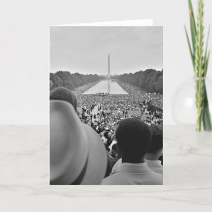 1963 Burgerrechten Maart op Washington D.C. Kaart