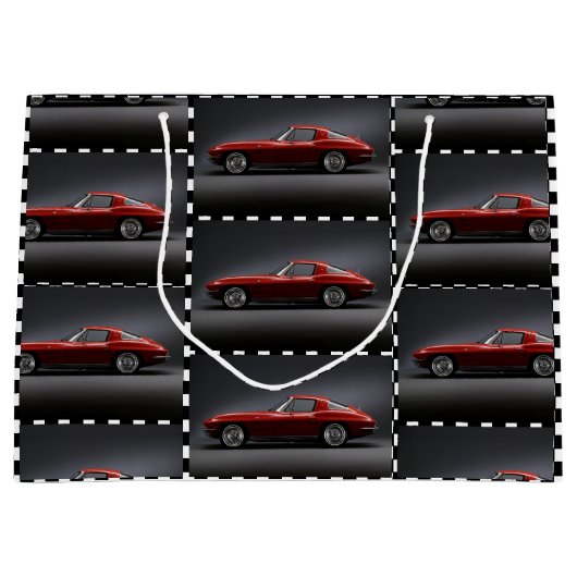 1963 Chevrolet Corvette splitvenster Groot Cadeauzakje (Voorkant)