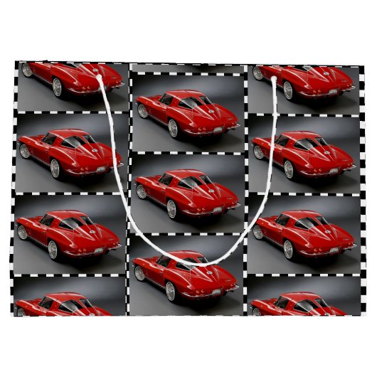 1963 Chevrolet Corvette splitvenster Groot Cadeauzakje (Achterkant)