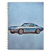 1963 Chevrolet Corvette Sting Ray Coupe Notitieboek (Voorkant)