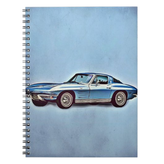 1963 Chevrolet Corvette Sting Ray Coupe Notitieboek (Voorkant)