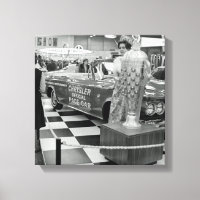 1963 Chicago Auto Show Chrysler Pace Car Woman