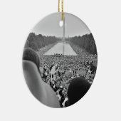 1963 Civil Rights March on Washington D.C. Keramisch Ornament (Rechts)