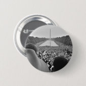1963 Civil Rights March on Washington D.C. Ronde Button 5,7 Cm (Voorkant /achterkant)