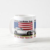 1963 Corvette Coupe Coffee Mok (Voorkant links)