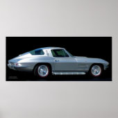 1963 CORVETTE POSTER (Voorkant)