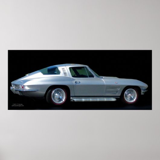 1963 CORVETTE POSTER (Voorkant)