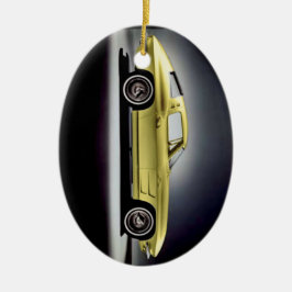 1963 Corvette Sting Ray Keramisch Ornament