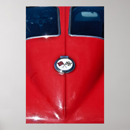 1963 Corvette Sting Ray Poster