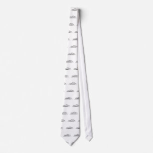 1963 Corvette Sting Ray Split Window Coupe Stropdas