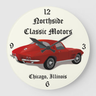 1963 Corvette Stingray Split Window Clock Grote Klok