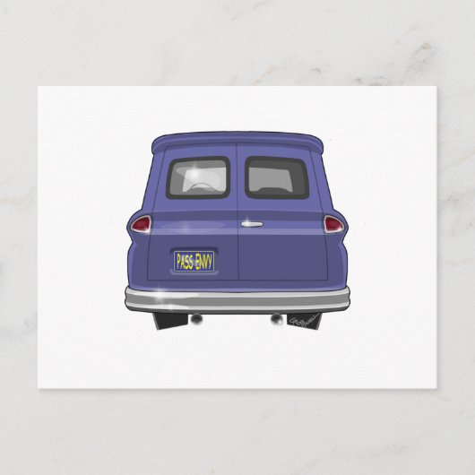 1963 GMC Chevy Panel Truck Briefkaart (Voorkant)