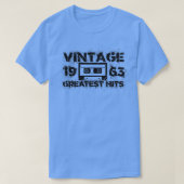 1963 Grootste Hits  Zwart T-shirt (Design voorkant)