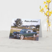 1963 het Wenskaart van Chevy Spyder Kaart (Gele Bloem)