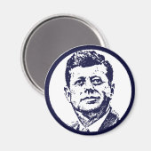 1963 JFK MAGNEET (Voorkant / Achterkant)