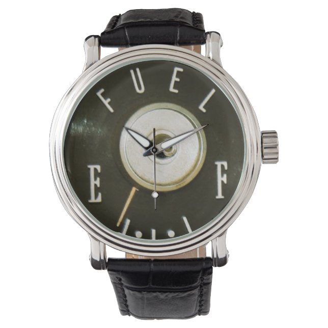 1963 Klassieke autobrandstof Horloge (Voorkant)